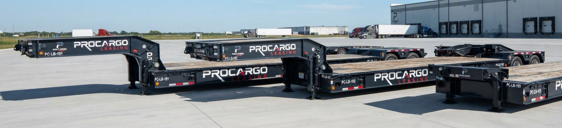 Low Boy Procargo Leasing para carga pesada
